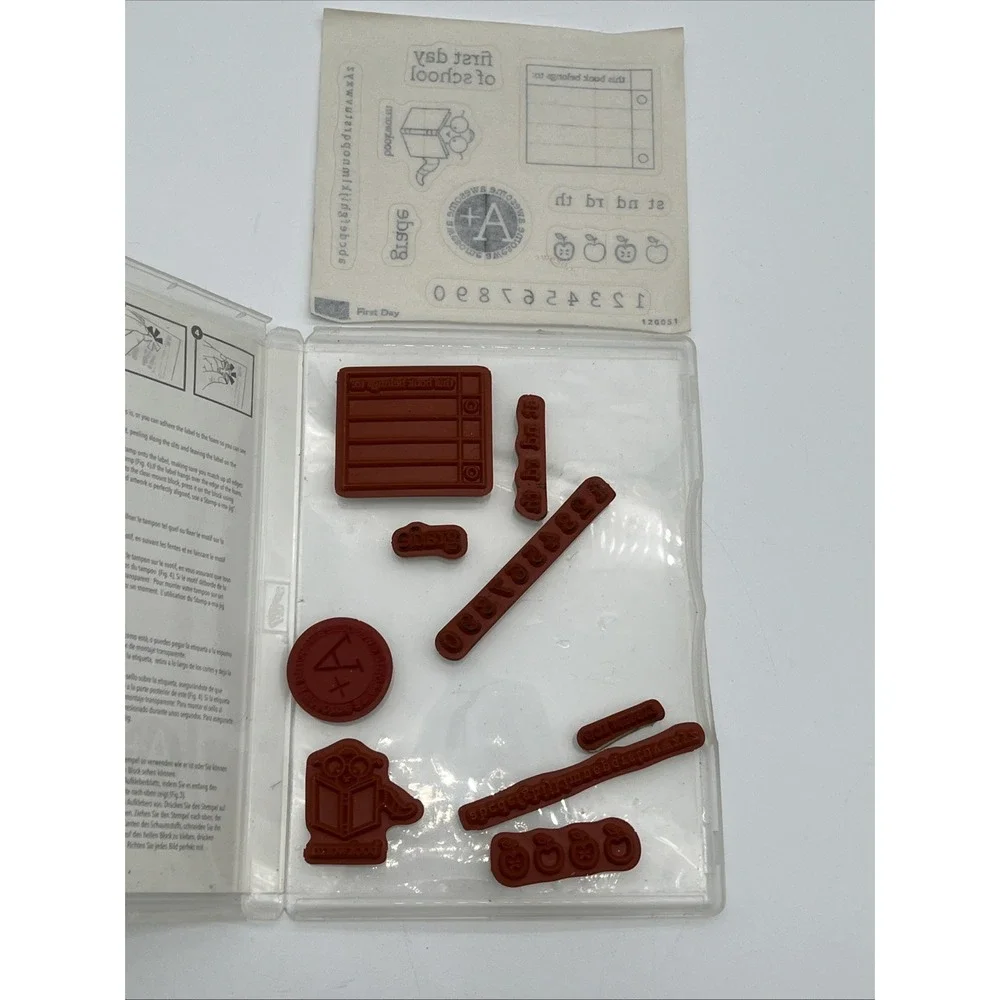 Mixed Lot Cling Rubber Stamps Stampin' Up Hero Arts TPC Studio